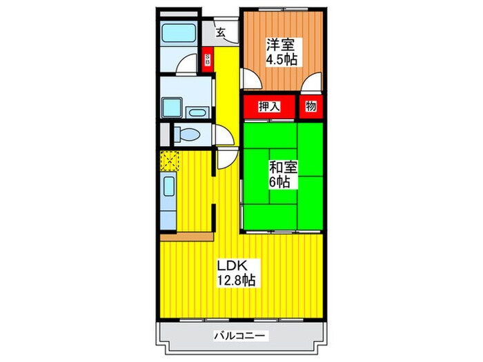 ラ・リヴィエール古川橋の物件間取画像