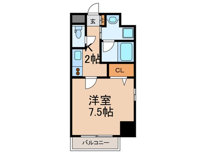 プライムライフ御影の物件間取画像