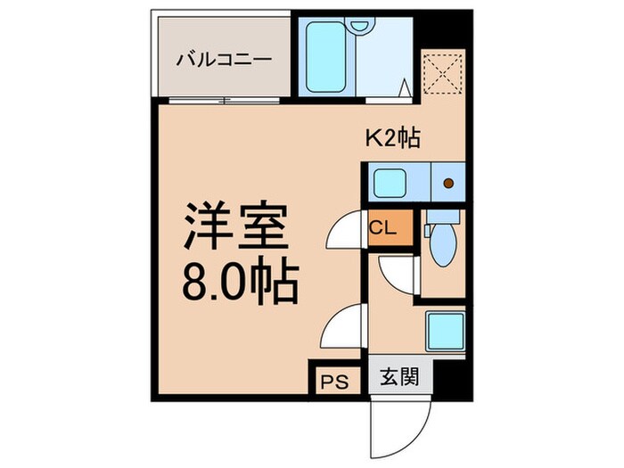 メディナ西大路Ⅱの物件間取画像