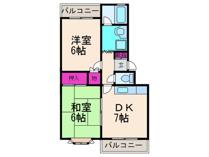ハイム葵の物件間取画像