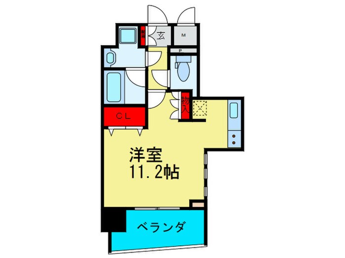 セイワパレス京町堀の物件間取画像