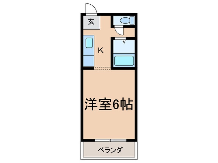 カンスイ参番館の物件間取画像