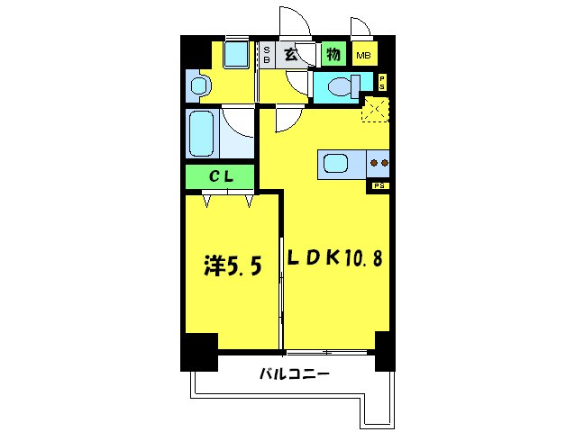 Belle Fontaineの物件間取画像