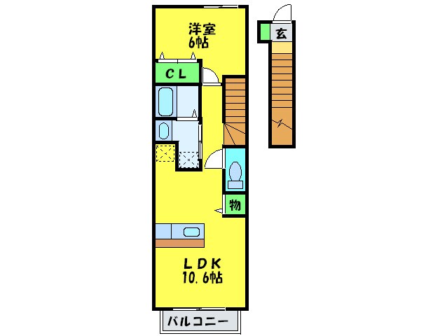 サニ－プレイスの物件間取画像