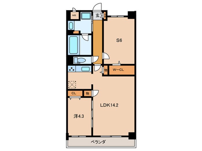 Raffine京都上鳥羽の物件間取画像