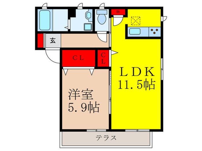 Sharmant villa Cの物件間取画像