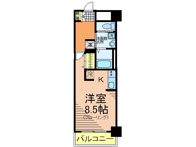 Ｗｉｌｌ ＤＯ浜崎通の物件間取画像