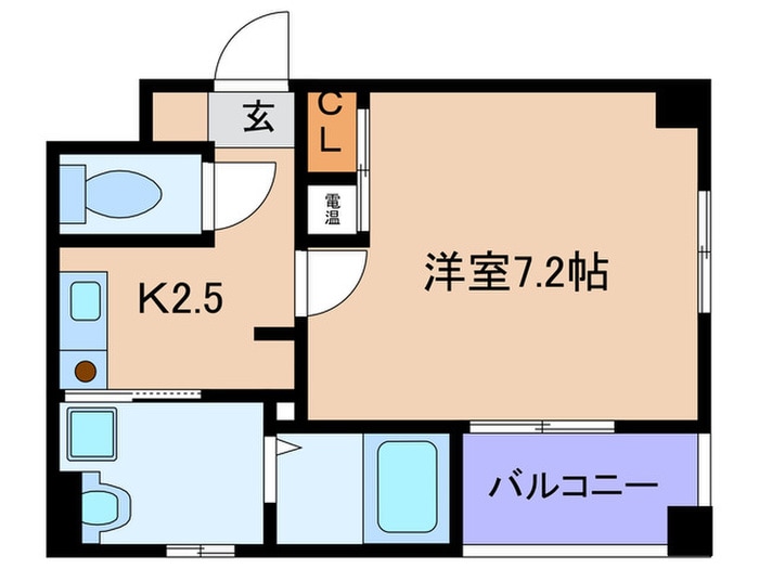 オ－ク天七メゾンの物件間取画像