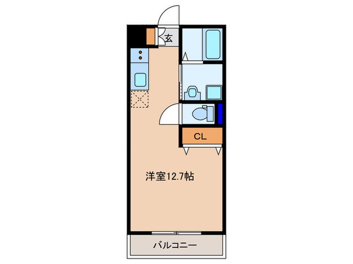 ノースキャッスルの物件間取画像