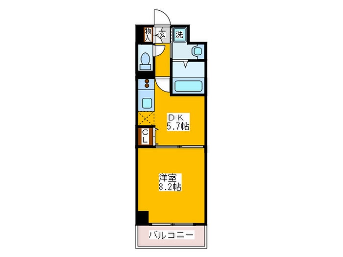 ア－バンステ－ジ安堂寺の物件間取画像