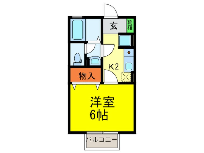 エムズコンフォ－トの物件間取画像