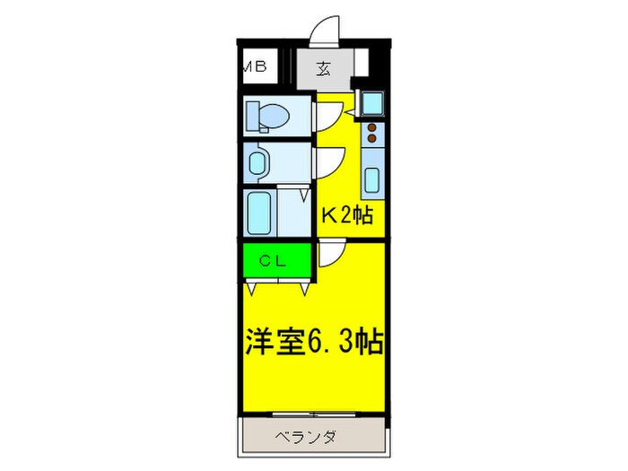 レクシア栄橋の物件間取画像