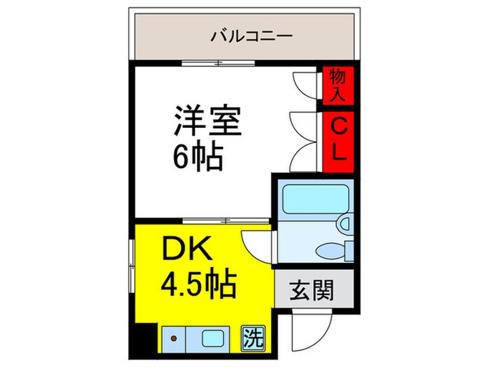 レコルテ千里山Ⅰの物件間取画像