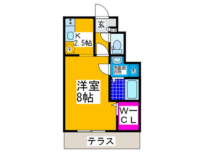 スマイル東三国ヶ丘の物件間取画像