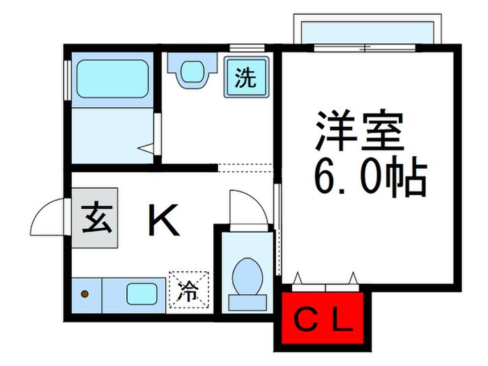 ハイツフジ(231-1-2)の物件間取画像