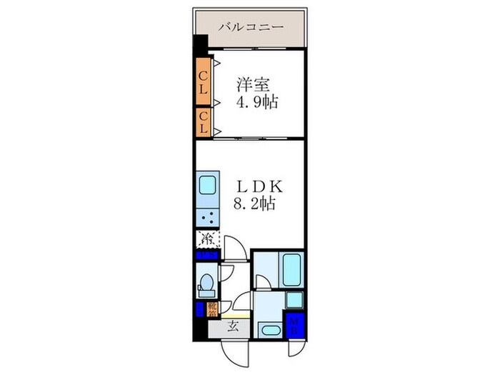 Ｊ.ＣＨＯＰＩＮの物件間取画像