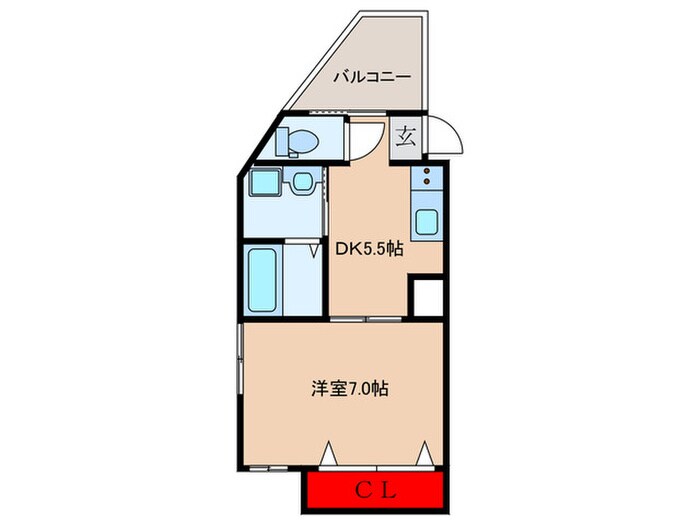 パーラム淡路の物件間取画像