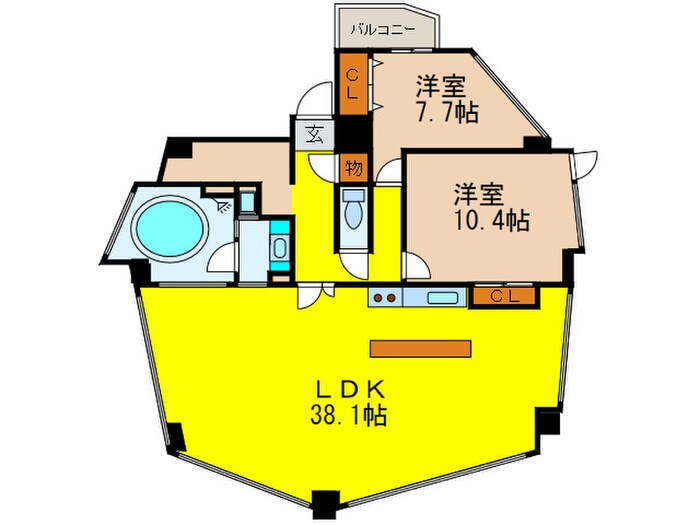 匠空ＴＯＹＯＮＡＫＡの物件間取画像