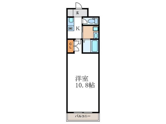 ラフェスタ天神川の物件間取画像