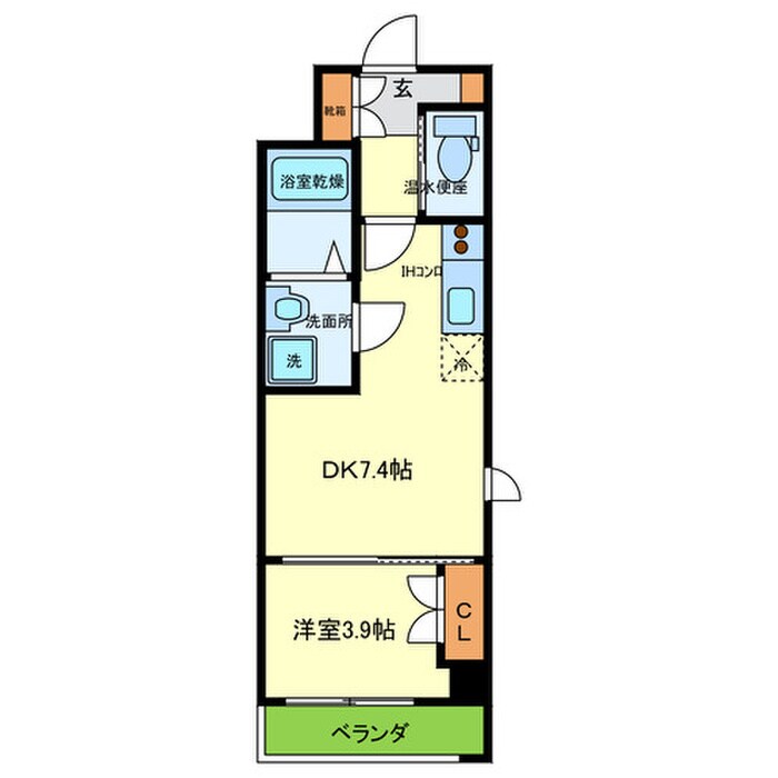 FLATS MINAGUCHIの物件間取画像