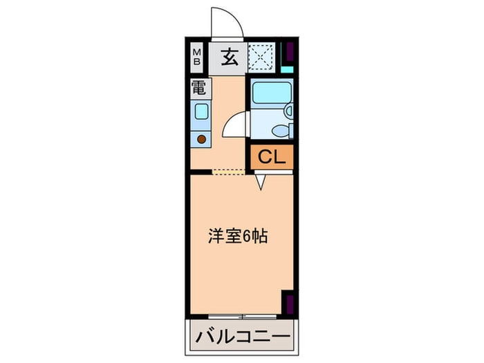 プリメ－ルＦＵＪＩＷＡＲＡの物件間取画像