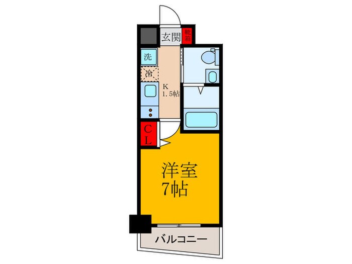 セレニテオズ北巽の物件間取画像