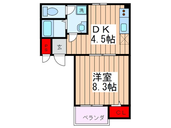 セナ・ド－ラ瓦町の物件間取画像