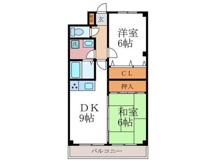 物件間取画像