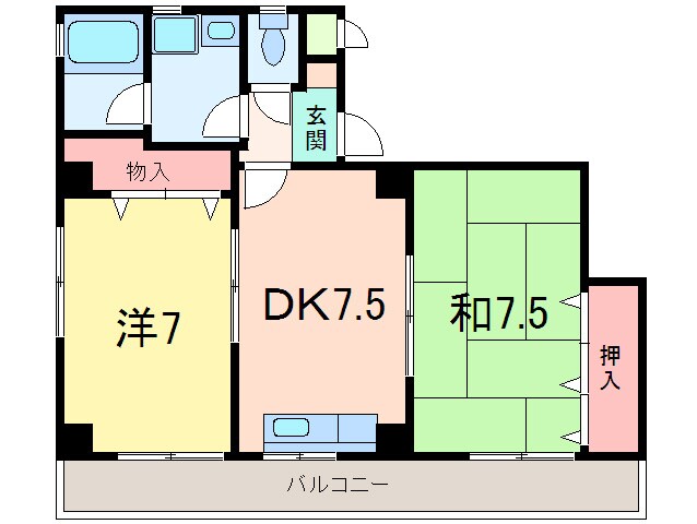 アビリティ岡本南の物件間取画像