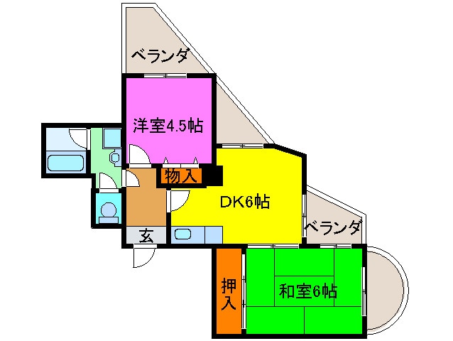 エクセレント野田の物件間取画像