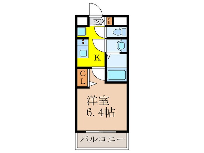 プレサンス新大阪ジェイズ(716)の物件間取画像