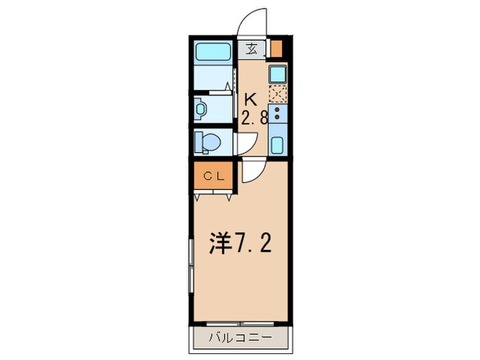 サニーヒルズ芦屋の物件間取画像