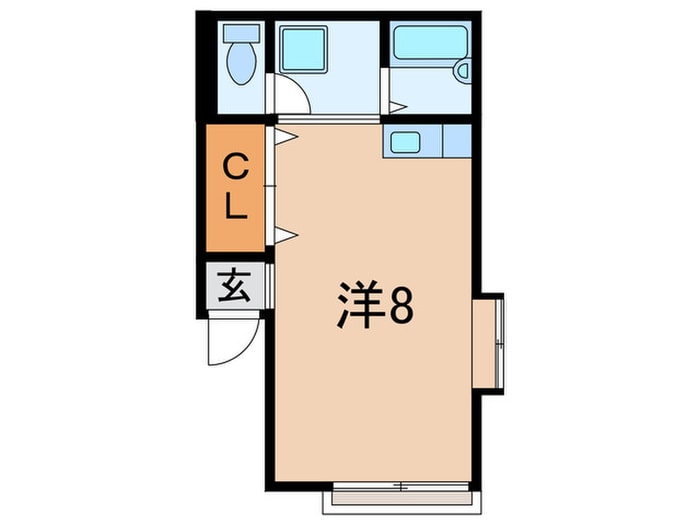 ハピネス六甲篠原の物件間取画像