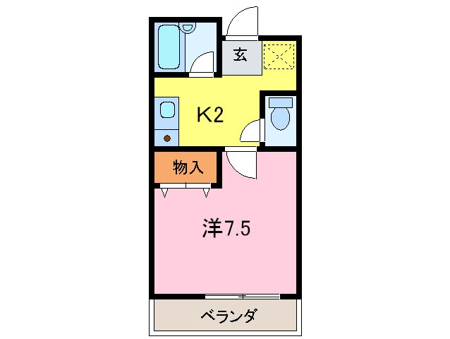 寺町ハウスの物件間取画像