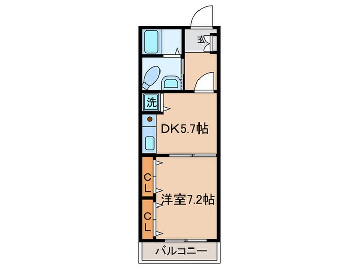 深澤ビル　モンベルトアロードの物件間取画像