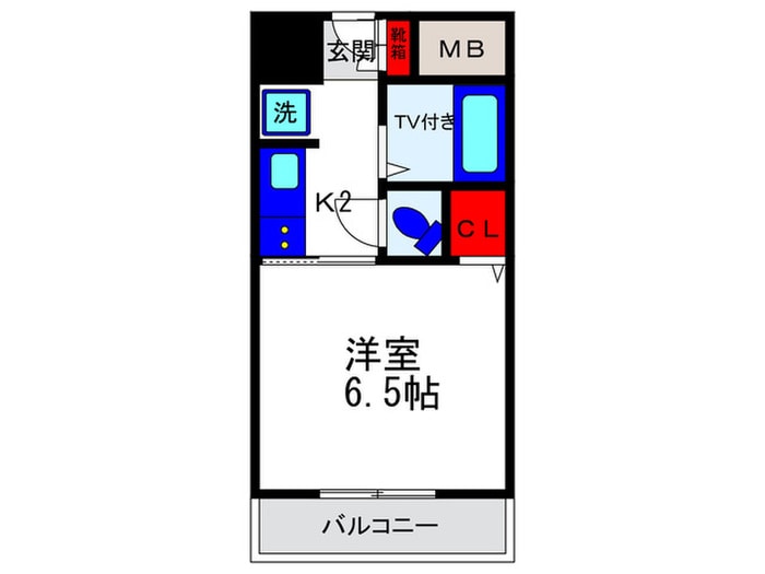 サンパティゼ豊中の物件間取画像