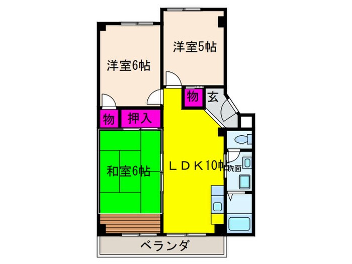 ドリ－ムオアシスの物件間取画像