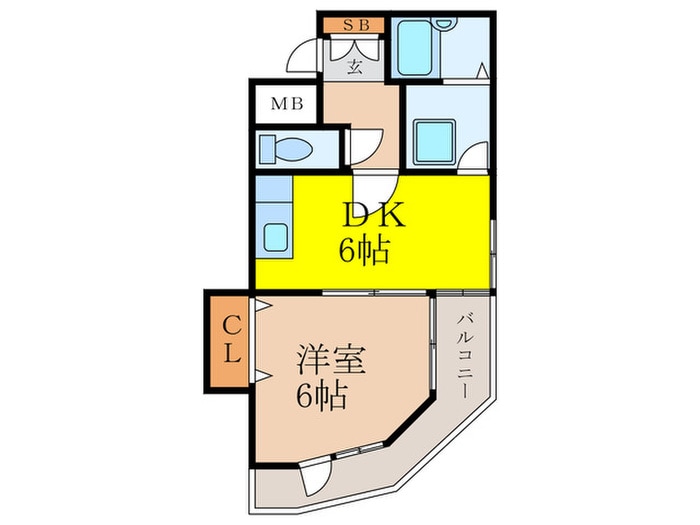 フォルム東三国の物件間取画像