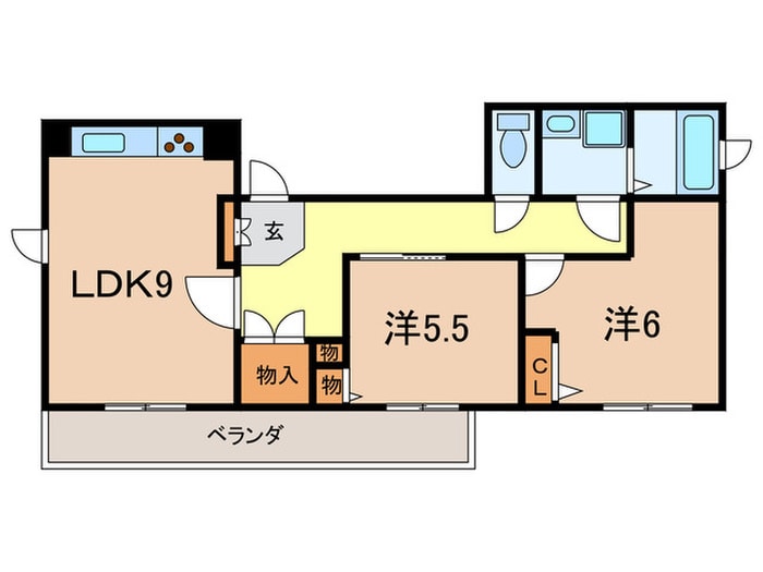 苦楽園パイン・レ－ンの物件間取画像