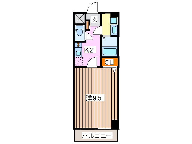 Ｃａｎａｌ天満橋の物件間取画像