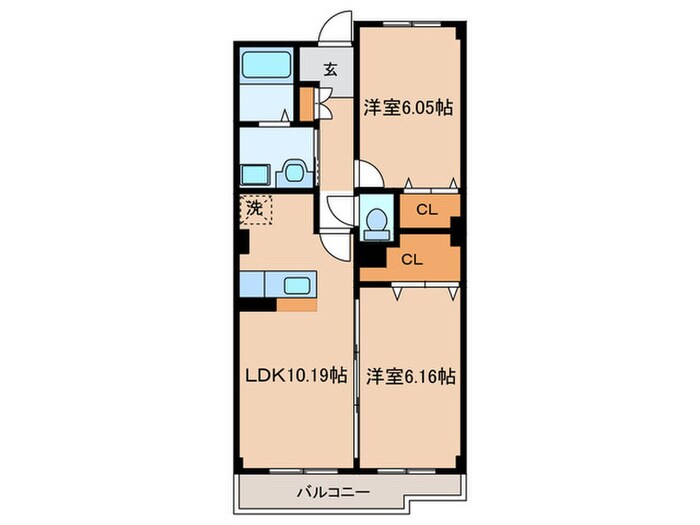 Ｖｅｎｔｏ・Ｌｕｃｅの物件間取画像