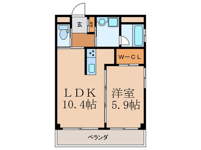 Grace 　Klarの物件間取画像