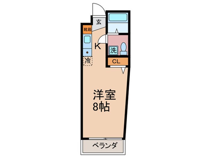 グリーン馬町の物件間取画像