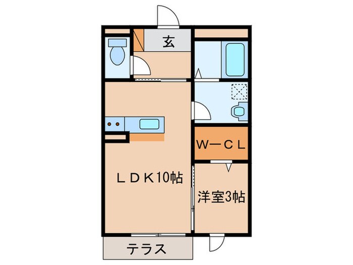 物件間取画像
