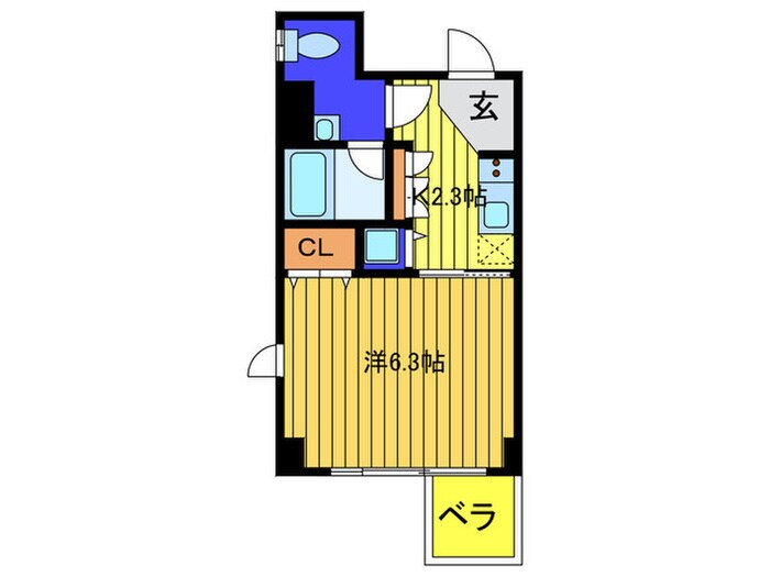 GROOVE城東の物件間取画像