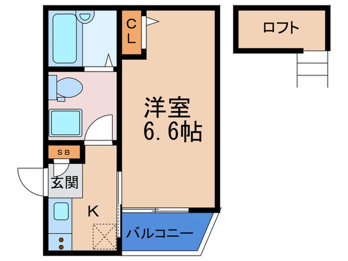 ジェイドコート梅香の物件間取画像