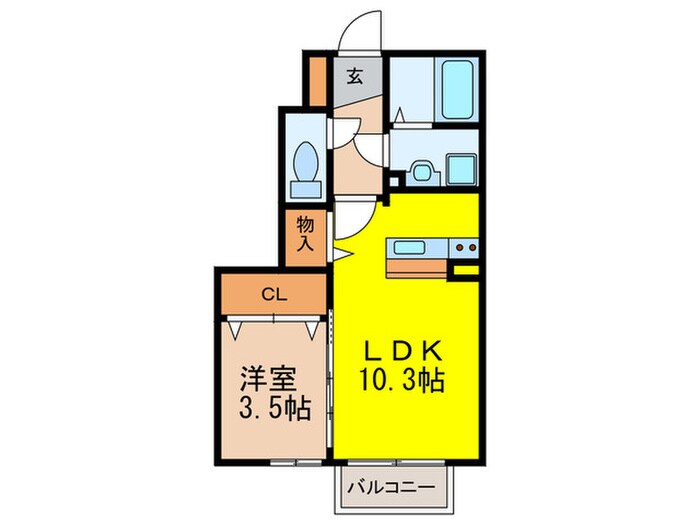 オ－パスの物件間取画像