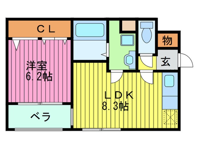 ファ－ストステ－ジの物件間取画像