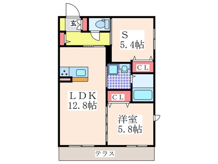 山一圓の物件間取画像