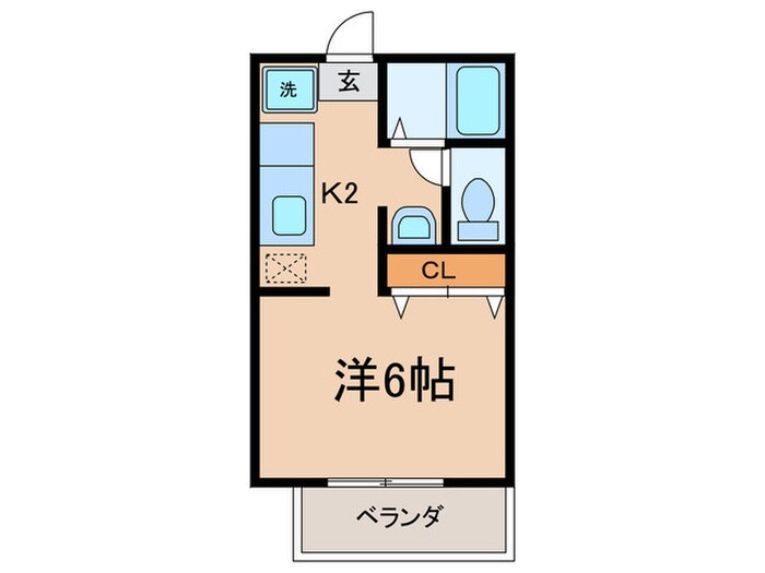 リバーハイツ宇治の物件間取画像